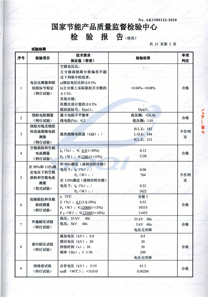 高低压试验报告-S11-1250寿县寿县寿县油浸式变压器-2.jpg